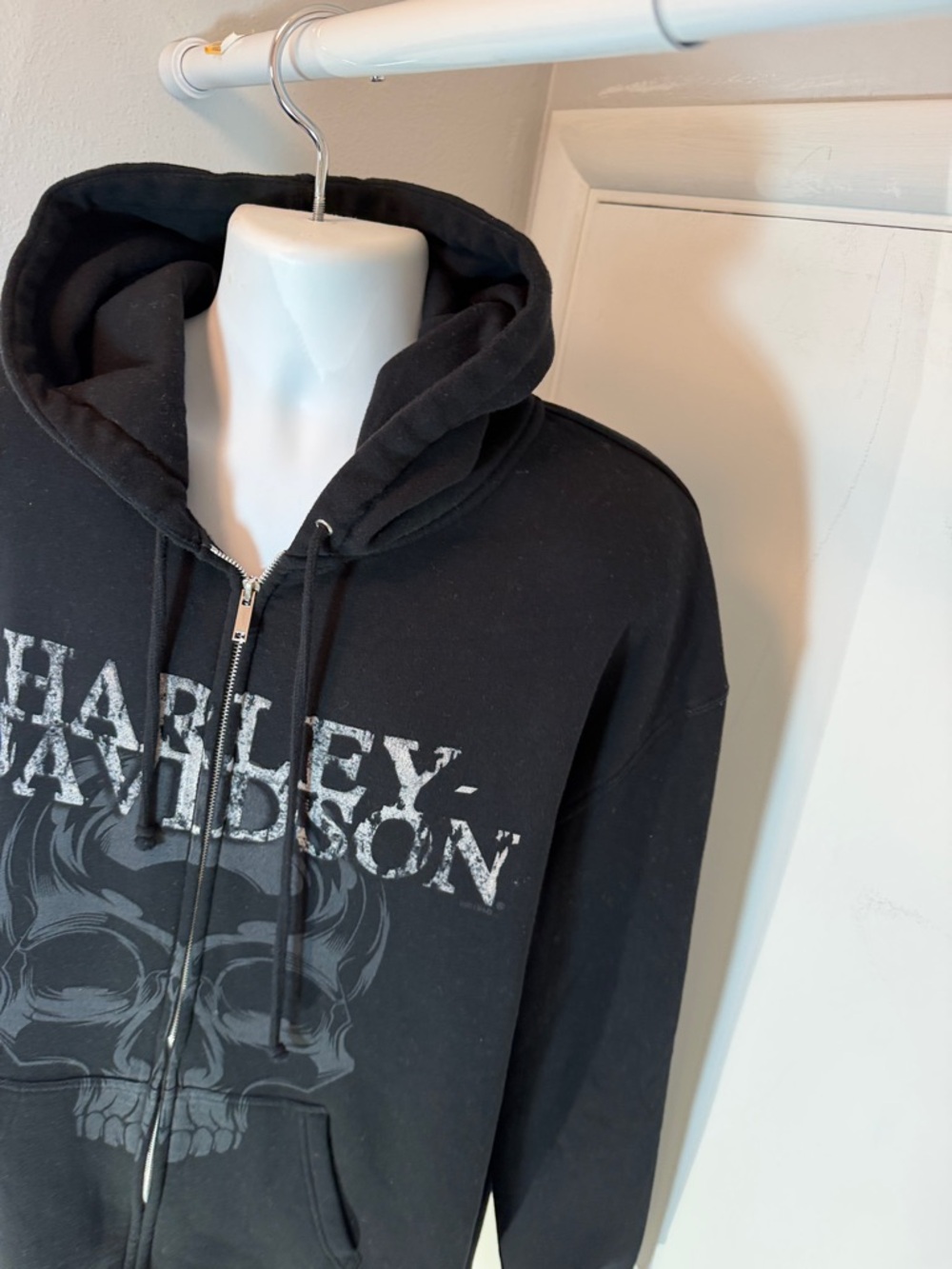 Harley-Davidson Las Vegas Jersey Hoodie 2XL 46-50 - Picture 6 of 9